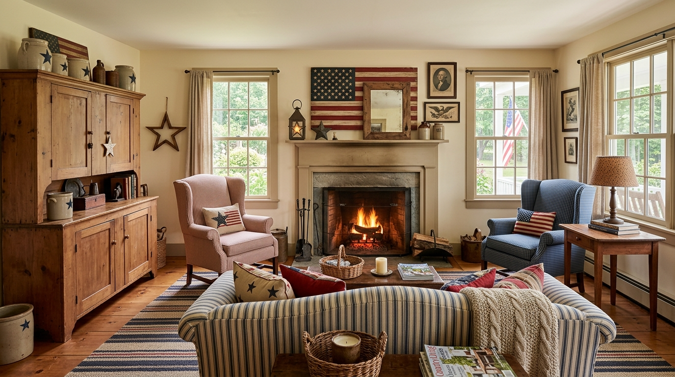 Add vintage inspired pieces for heritage charm